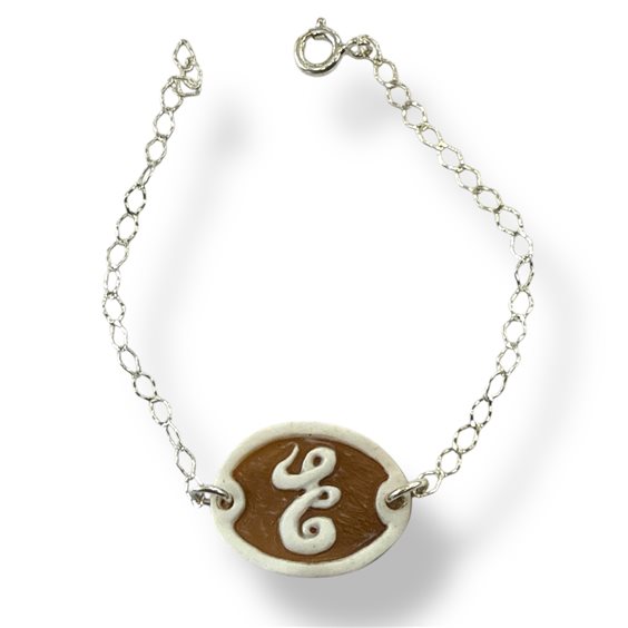 Armband Mandile 1922 Dame Cammei  in Silber Conchiglia 2MBRCLE - 2MBRCLE